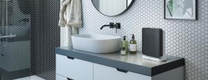 Olimpia Splendid Caldo Trendy Keramische ventilatorkachel 1800 Watt compact en extra veilig IP21 badkamer