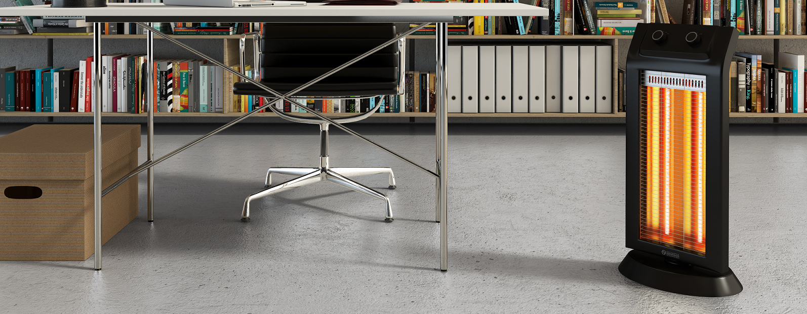 Olimpia Splendid Carbon Black Infrarood koolstof kachel 1100 Watt 18m2 met oscillatie